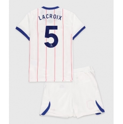 Strój piłkarski Chelsea Maxence Lacroix #5 Koszulka Trzeciej dziecięce 2026-27 Krótki Rękaw (+ Krótkie spodenki)
