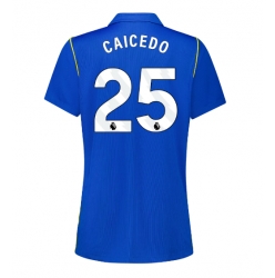 Strój piłkarski Chelsea Moises Caicedo #25 Koszulka Podstawowej damskie 2026-27 Krótki Rękaw