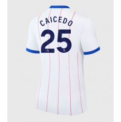 Strój piłkarski Chelsea Moises Caicedo #25 Koszulka Trzeciej damskie 2026-27 Krótki Rękaw