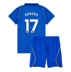 Strój piłkarski Chelsea Morgan Rogers #17 Koszulka Podstawowej dziecięce 2026-27 Krótki Rękaw (+ Krótkie spodenki)