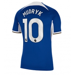 Strój piłkarski Chelsea Mykhailo Mudryk #10 Koszulka Podstawowej 2023-24 Krótki Rękaw
