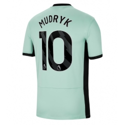 Strój piłkarski Chelsea Mykhailo Mudryk #10 Koszulka Trzeciej 2023-24 Krótki Rękaw