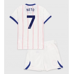 Strój piłkarski Chelsea Pedro Neto #7 Koszulka Trzeciej dziecięce 2026-27 Krótki Rękaw (+ Krótkie spodenki)