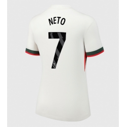 Strój piłkarski Chelsea Pedro Neto #7 Koszulka Wyjazdowej damskie 2025-26 Krótki Rękaw