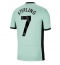 Strój piłkarski Chelsea Raheem Sterling #7 Koszulka Trzeciej 2023-24 Krótki Rękaw