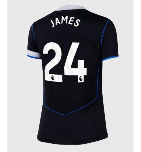 Strój piłkarski Chelsea Reece James #24 Koszulka Trzeciej damskie 2025-26 Krótki Rękaw Strój piłkarski Chelsea Reece James #24 Koszulka Trzeciej damskie 2025-26 Krótki Rękaw