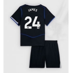 Strój piłkarski Chelsea Reece James #24 Koszulka Trzeciej dziecięce 2025-26 Krótki Rękaw (+ Krótkie spodenki)