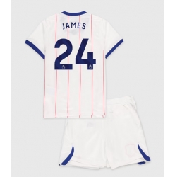 Strój piłkarski Chelsea Reece James #24 Koszulka Trzeciej dziecięce 2026-27 Krótki Rękaw (+ Krótkie spodenki)