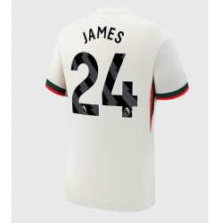 Strój piłkarski Chelsea Reece James #24 Koszulka Wyjazdowej 2025-26 Krótki Rękaw