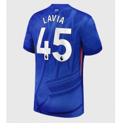 Strój piłkarski Chelsea Romeo Lavia #45 Koszulka Podstawowej 2025-26 Krótki Rękaw