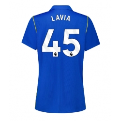 Strój piłkarski Chelsea Romeo Lavia #45 Koszulka Podstawowej damskie 2026-27 Krótki Rękaw
