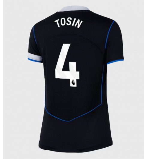 Strój piłkarski Chelsea Tosin Adarabioyo #4 Koszulka Trzeciej damskie 2025-26 Krótki Rękaw Strój piłkarski Chelsea Tosin Adarabioyo #4 Koszulka Trzeciej damskie 2025-26 Krótki Rękaw