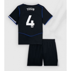 Strój piłkarski Chelsea Tosin Adarabioyo #4 Koszulka Trzeciej dziecięce 2025-26 Krótki Rękaw (+ Krótkie spodenki)