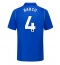 Strój piłkarski Chelsea Valentin Barco #4 Koszulka Podstawowej 2026-27 Krótki Rękaw Strój piłkarski Chelsea Valentin Barco #4 Koszulka Podstawowej 2026-27 Krótki Rękaw