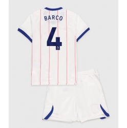 Strój piłkarski Chelsea Valentin Barco #4 Koszulka Trzeciej dziecięce 2026-27 Krótki Rękaw (+ Krótkie spodenki)