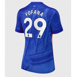Strój piłkarski Chelsea Wesley Fofana #29 Koszulka Podstawowej damskie 2025-26 Krótki Rękaw