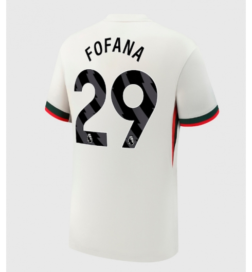 Strój piłkarski Chelsea Wesley Fofana #29 Koszulka Wyjazdowej 2025-26 Krótki Rękaw Strój piłkarski Chelsea Wesley Fofana #29 Koszulka Wyjazdowej 2025-26 Krótki Rękaw
