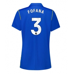 Strój piłkarski Chelsea Wesley Fofana #3 Koszulka Podstawowej damskie 2026-27 Krótki Rękaw