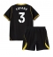 Strój piłkarski Chelsea Wesley Fofana #3 Koszulka Wyjazdowej dziecięce 2026-27 Krótki Rękaw (+ Krótkie spodenki)
