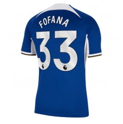 Strój piłkarski Chelsea Wesley Fofana #33 Koszulka Podstawowej 2023-24 Krótki Rękaw