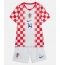 Strój piłkarski Chorwacja Ivan Perisic #14 Koszulka Podstawowej dziecięce MŚ 2026 Krótki Rękaw (+ Krótkie spodenki)