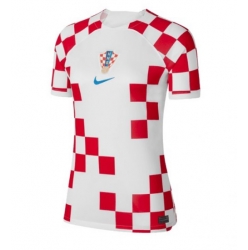 Strój piłkarski Chorwacja Koszulka Podstawowej damskie MŚ 2022 Krótki Rękaw