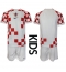 Strój piłkarski Chorwacja Koszulka Podstawowej dziecięce MŚ 2022 Krótki Rękaw (+ Krótkie spodenki)