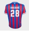 Strój piłkarski Crystal Palace Cheick Doucoure #28 Koszulka Podstawowej 2025-26 Krótki Rękaw Strój piłkarski Crystal Palace Cheick Doucoure #28 Koszulka Podstawowej 2025-26 Krótki Rękaw
