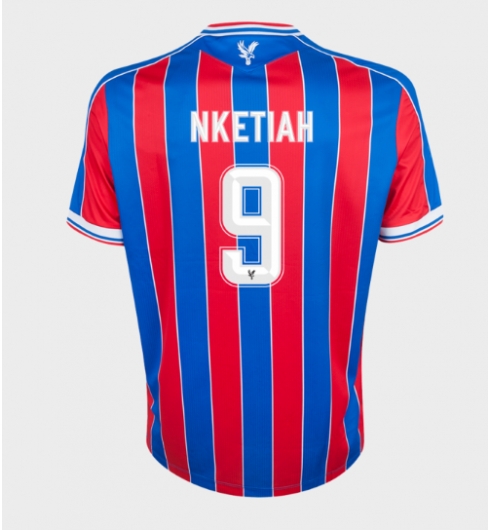 Strój piłkarski Crystal Palace Eddie Nketiah #9 Koszulka Podstawowej 2025-26 Krótki Rękaw Strój piłkarski Crystal Palace Eddie Nketiah #9 Koszulka Podstawowej 2025-26 Krótki Rękaw