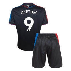 Strój piłkarski Crystal Palace Eddie Nketiah #9 Koszulka Trzeciej dziecięce 2024-25 Krótki Rękaw (+ Krótkie spodenki)