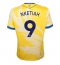 Strój piłkarski Crystal Palace Eddie Nketiah #9 Koszulka Wyjazdowej 2024-25 Krótki Rękaw