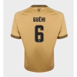 Strój piłkarski Crystal Palace Marc Guehi #6 Koszulka Wyjazdowej 2025-26 Krótki Rękaw