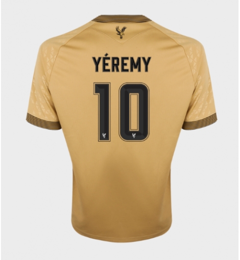 Strój piłkarski Crystal Palace Yeremy Pino #10 Koszulka Wyjazdowej 2025-26 Krótki Rękaw Strój piłkarski Crystal Palace Yeremy Pino #10 Koszulka Wyjazdowej 2025-26 Krótki Rękaw