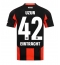 Strój piłkarski Eintracht Frankfurt Can Uzun #42 Koszulka Podstawowej 2025-26 Krótki Rękaw Strój piłkarski Eintracht Frankfurt Can Uzun #42 Koszulka Podstawowej 2025-26 Krótki Rękaw