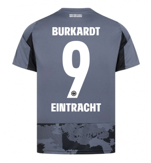 Strój piłkarski Eintracht Frankfurt Jonathan Burkardt #9 Koszulka Trzeciej 2025-26 Krótki Rękaw Strój piłkarski Eintracht Frankfurt Jonathan Burkardt #9 Koszulka Trzeciej 2025-26 Krótki Rękaw