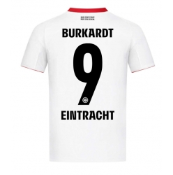 Strój piłkarski Eintracht Frankfurt Jonathan Burkardt #9 Koszulka Wyjazdowej 2025-26 Krótki Rękaw