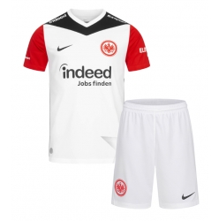 Strój piłkarski Eintracht Frankfurt Koszulka Podstawowej dziecięce 2024-25 Krótki Rękaw (+ Krótkie spodenki)