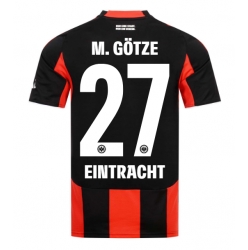 Strój piłkarski Eintracht Frankfurt Mario Gotze #27 Koszulka Podstawowej 2025-26 Krótki Rękaw