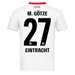 Strój piłkarski Eintracht Frankfurt Mario Gotze #27 Koszulka Wyjazdowej 2025-26 Krótki Rękaw