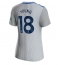 Strój piłkarski Everton Ashley Young #18 Koszulka Trzeciej damskie 2023-24 Krótki Rękaw