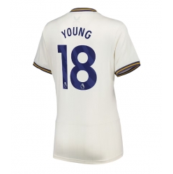 Strój piłkarski Everton Ashley Young #18 Koszulka Trzeciej damskie 2024-25 Krótki Rękaw