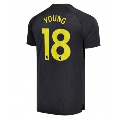 Strój piłkarski Everton Ashley Young #18 Koszulka Wyjazdowej 2024-25 Krótki Rękaw