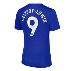 Strój piłkarski Everton Dominic Calvert-Lewin #9 Koszulka Podstawowej damskie 2024-25 Krótki Rękaw