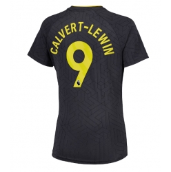 Strój piłkarski Everton Dominic Calvert-Lewin #9 Koszulka Wyjazdowej damskie 2024-25 Krótki Rękaw