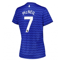Strój piłkarski Everton Dwight McNeil #7 Koszulka Podstawowej damskie 2025-26 Krótki Rękaw
