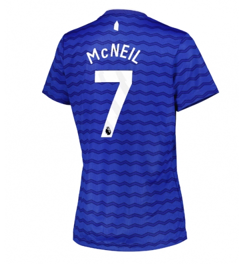 Strój piłkarski Everton Dwight McNeil #7 Koszulka Podstawowej damskie 2025-26 Krótki Rękaw Strój piłkarski Everton Dwight McNeil #7 Koszulka Podstawowej damskie 2025-26 Krótki Rękaw