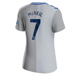 Strój piłkarski Everton Dwight McNeil #7 Koszulka Trzeciej damskie 2023-24 Krótki Rękaw