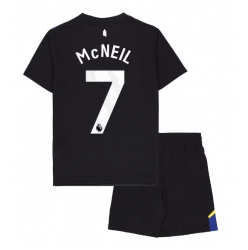 Strój piłkarski Everton Dwight McNeil #7 Koszulka Trzeciej dziecięce 2025-26 Krótki Rękaw (+ Krótkie spodenki)