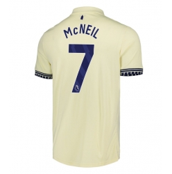 Strój piłkarski Everton Dwight McNeil #7 Koszulka Wyjazdowej 2025-26 Krótki Rękaw