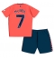 Strój piłkarski Everton Dwight McNeil #7 Koszulka Wyjazdowej dziecięce 2023-24 Krótki Rękaw (+ Krótkie spodenki)